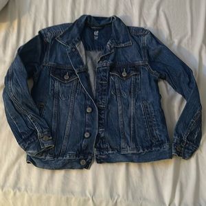 Gap girls Jean jacket size large